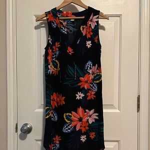 Old Navy Black Floral Dress